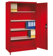 Stahlschrank rot